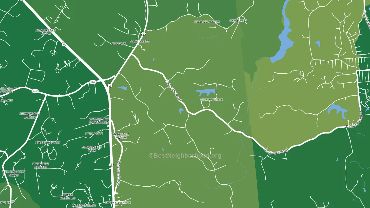 20689, MD block-group voter-turnout map