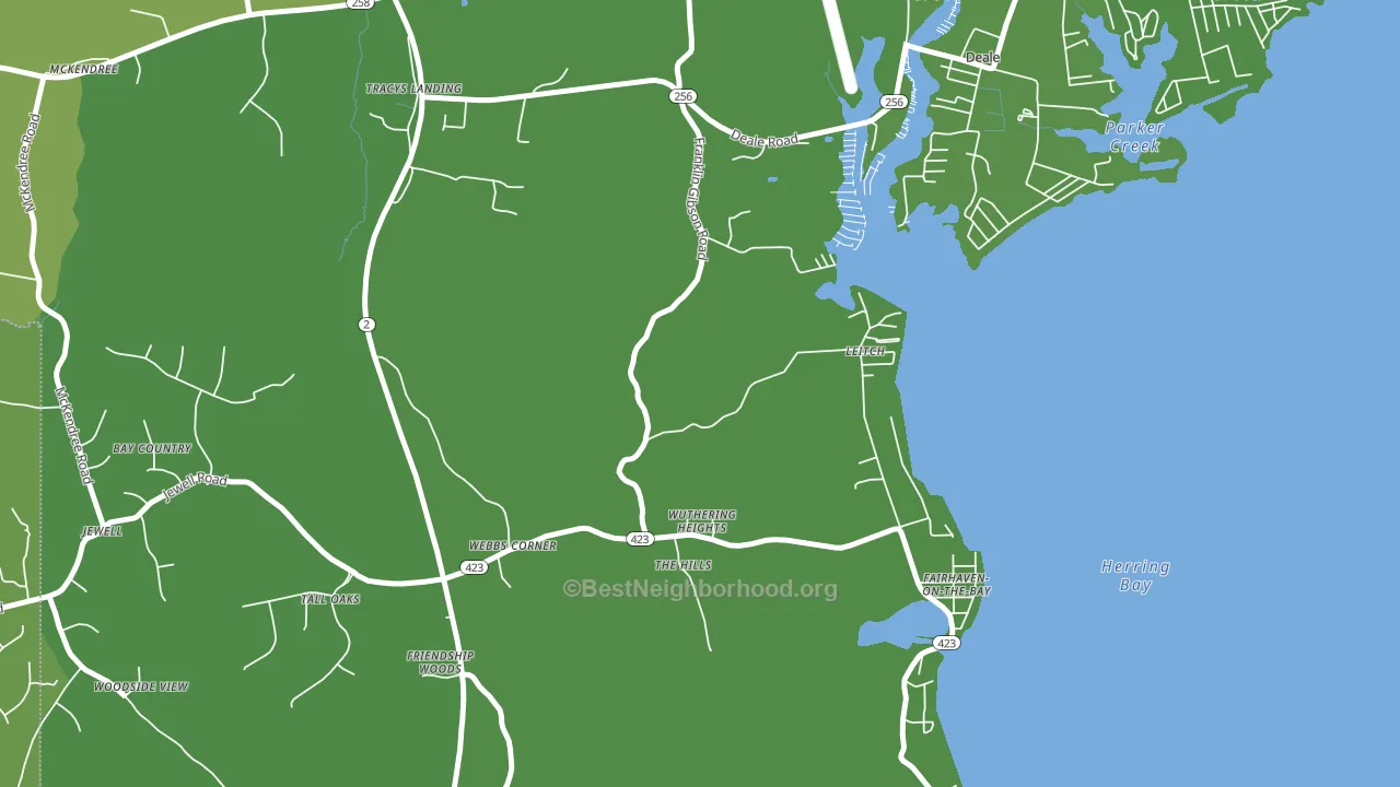 20779, MD block-group voter-turnout map