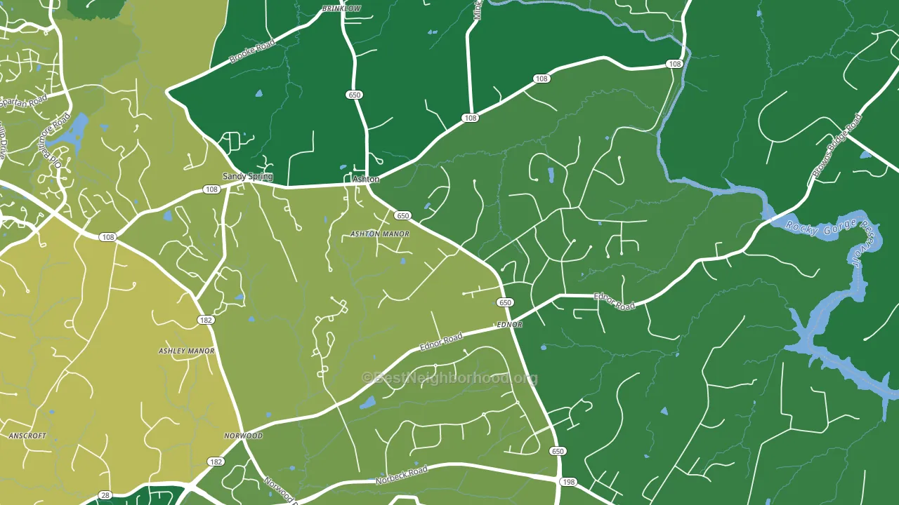 20861, MD block-group voter-turnout map