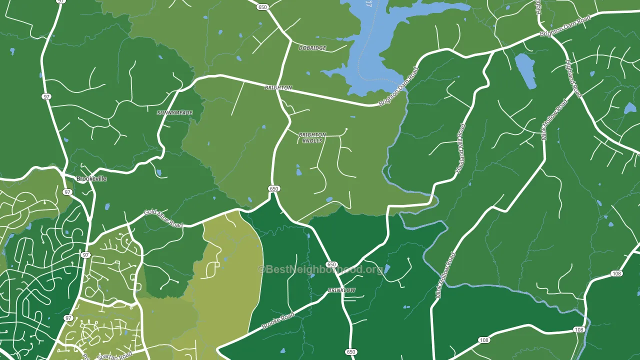 20862, MD block-group voter-turnout map