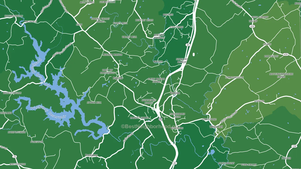 21120, MD block-group voter-turnout map