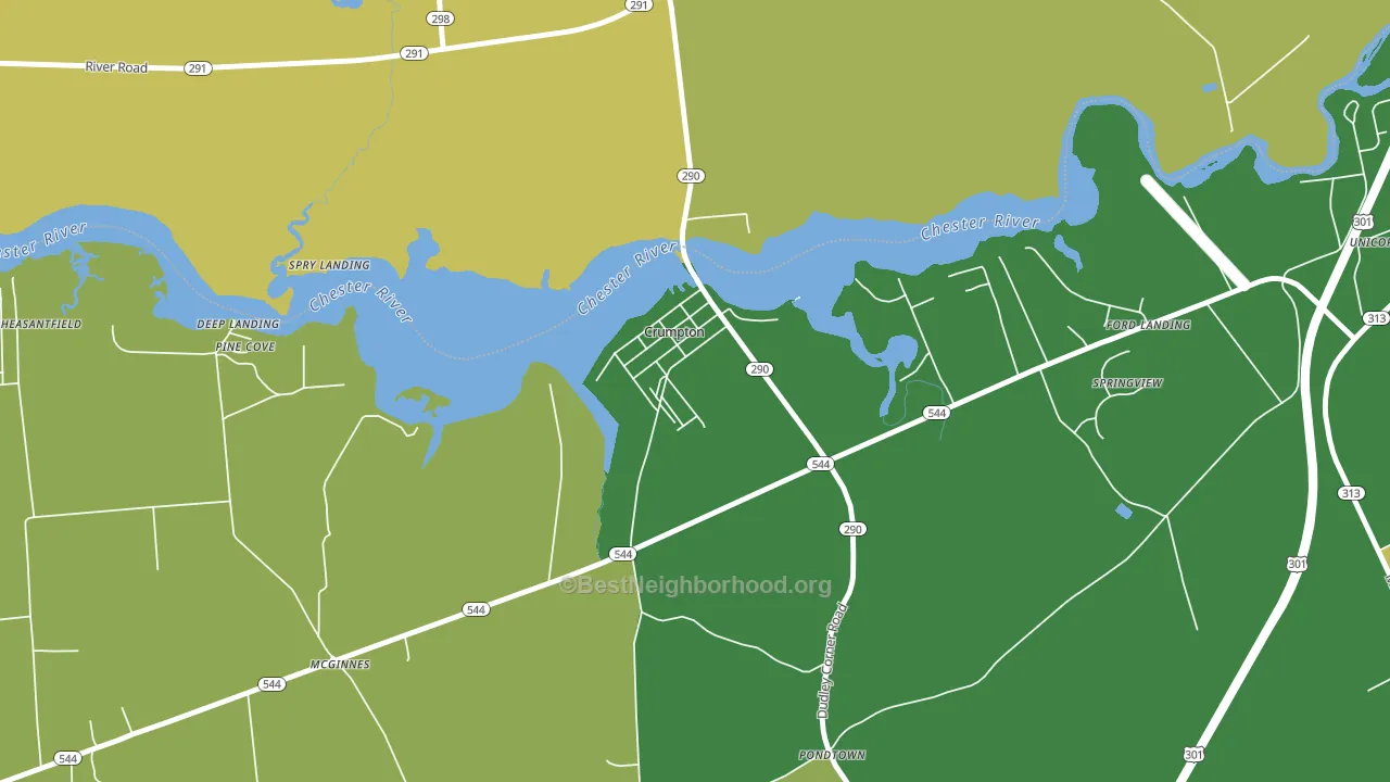 21628, MD block-group voter-turnout map