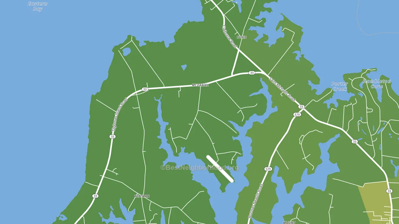 21647, MD block-group voter-turnout map