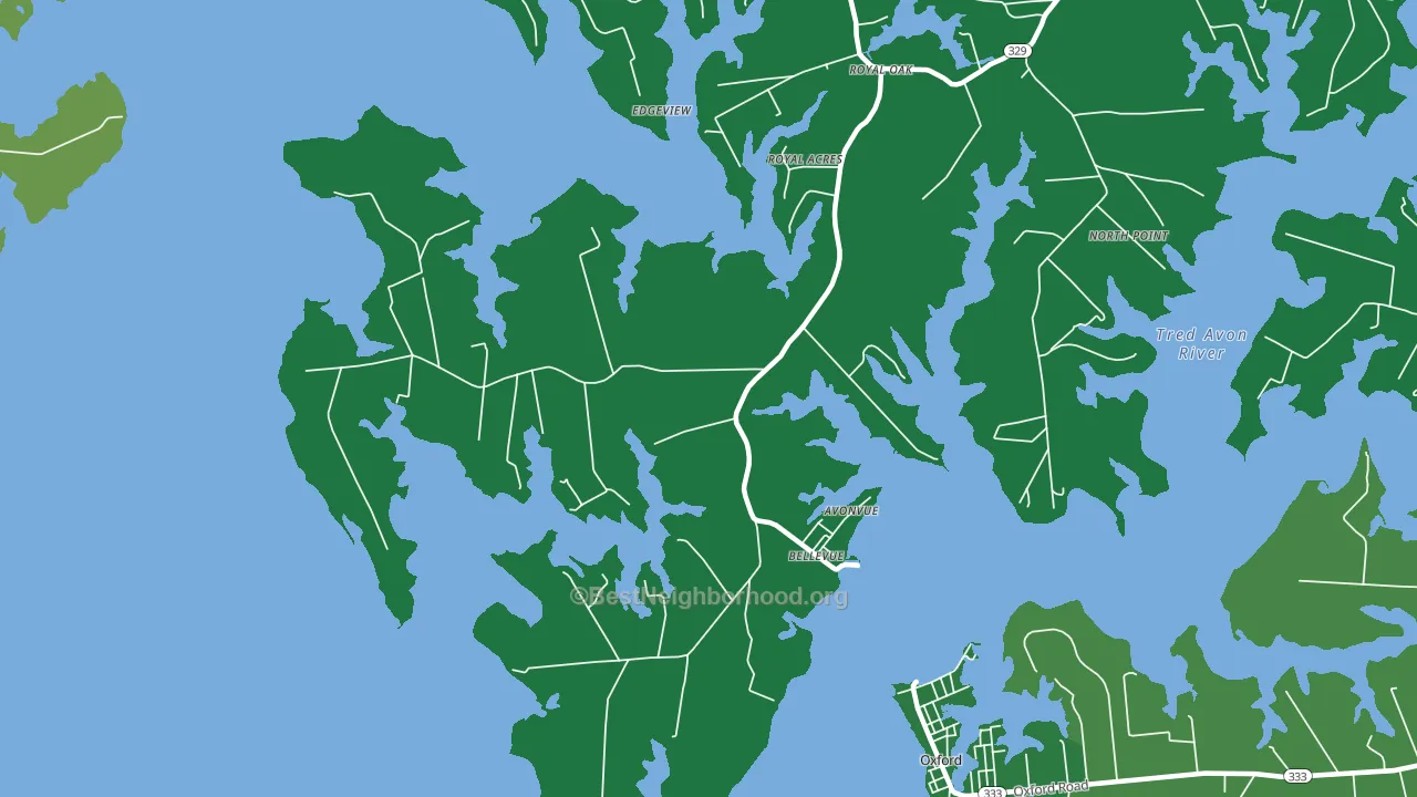 21662, MD block-group voter-turnout map