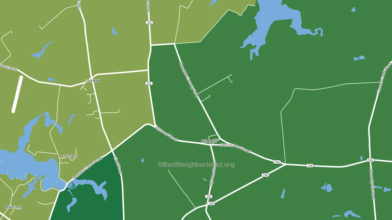 21667, MD block-group voter-turnout map