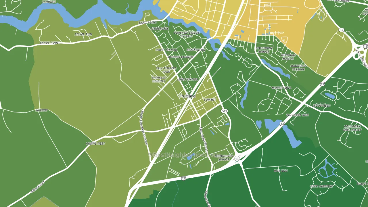 21826, MD block-group voter-turnout map
