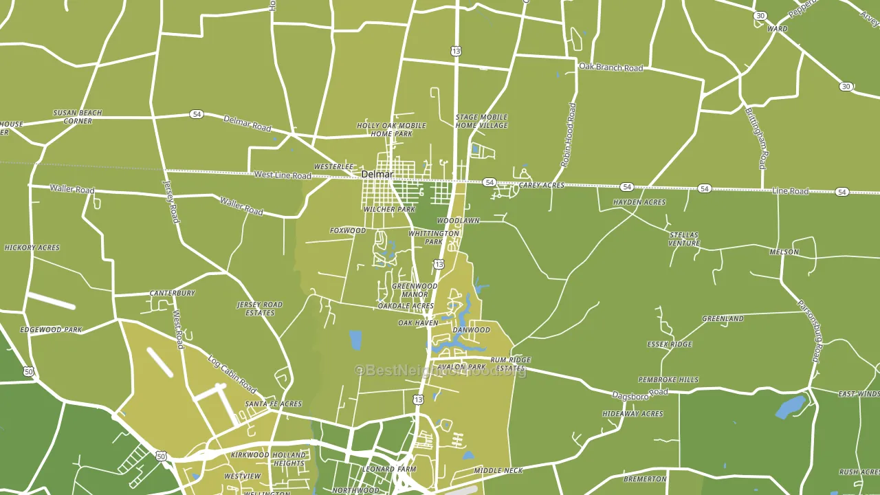 21875, MD block-group voter-turnout map