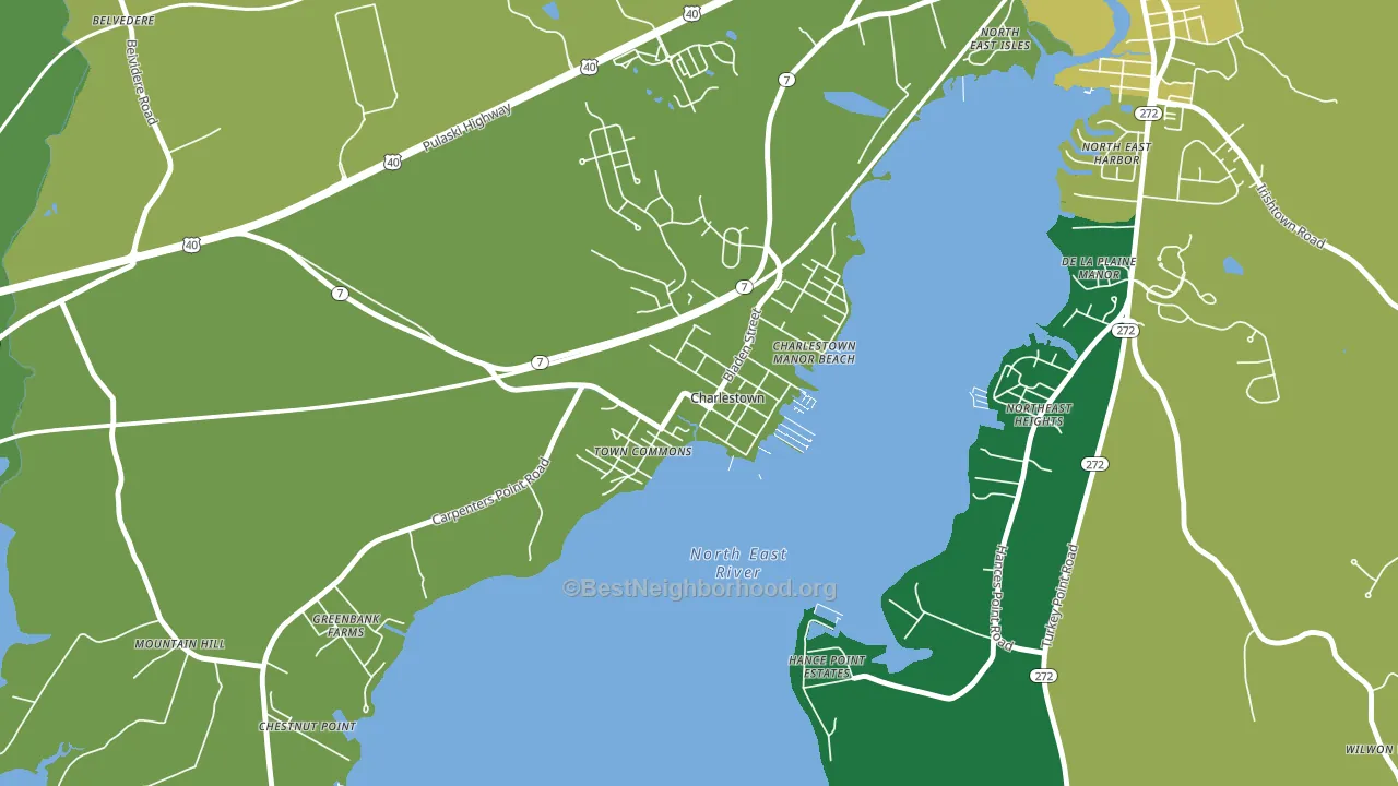 21914, MD block-group voter-turnout map