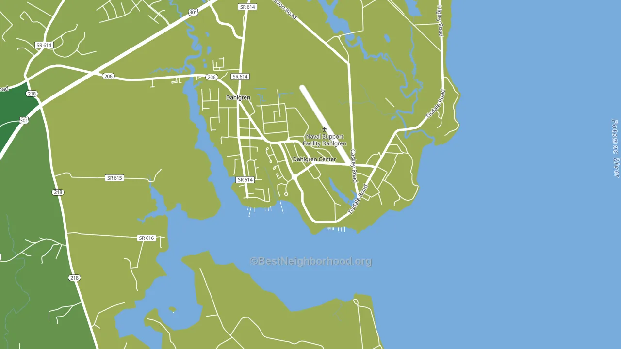 22448, VA block-group voter-turnout map