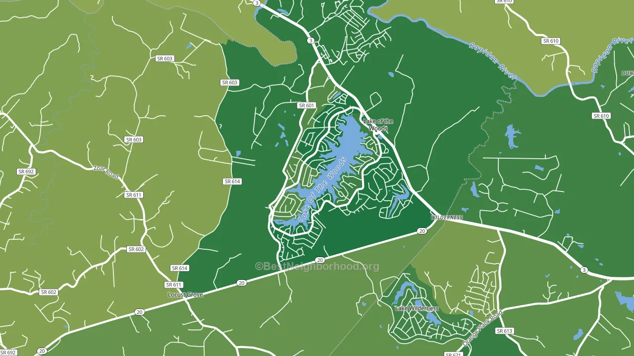 22508, VA block-group voter-turnout map