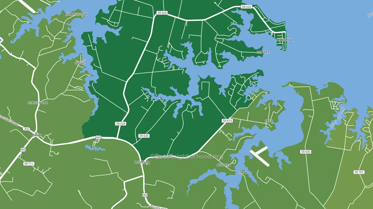 22511, VA block-group voter-turnout map