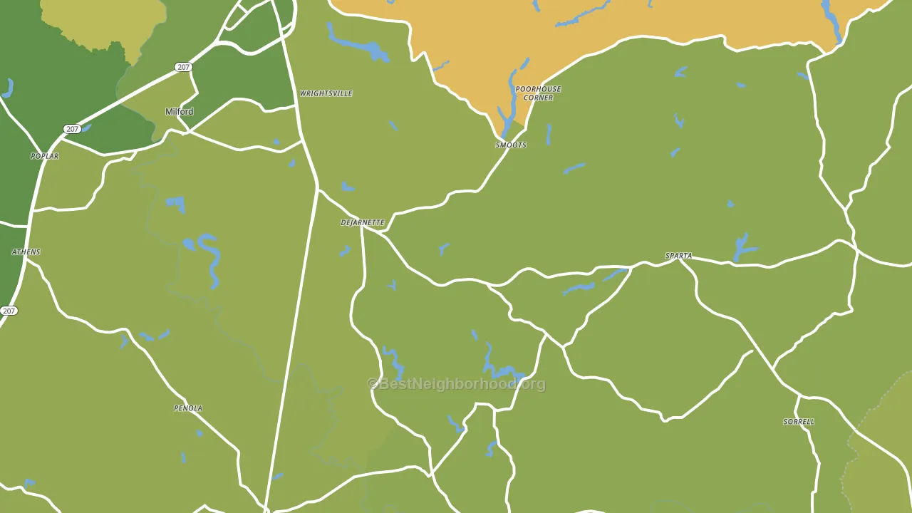 22514, VA block-group voter-turnout map