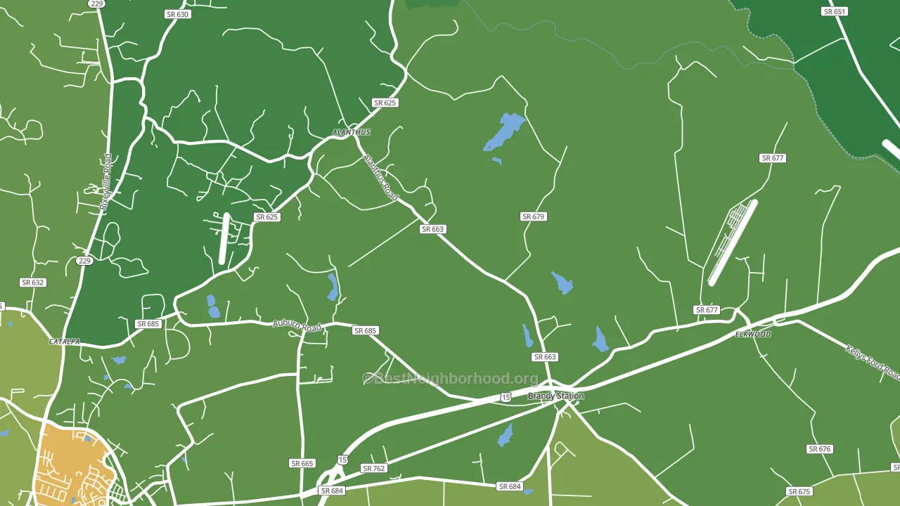 22714, VA block-group voter-turnout map