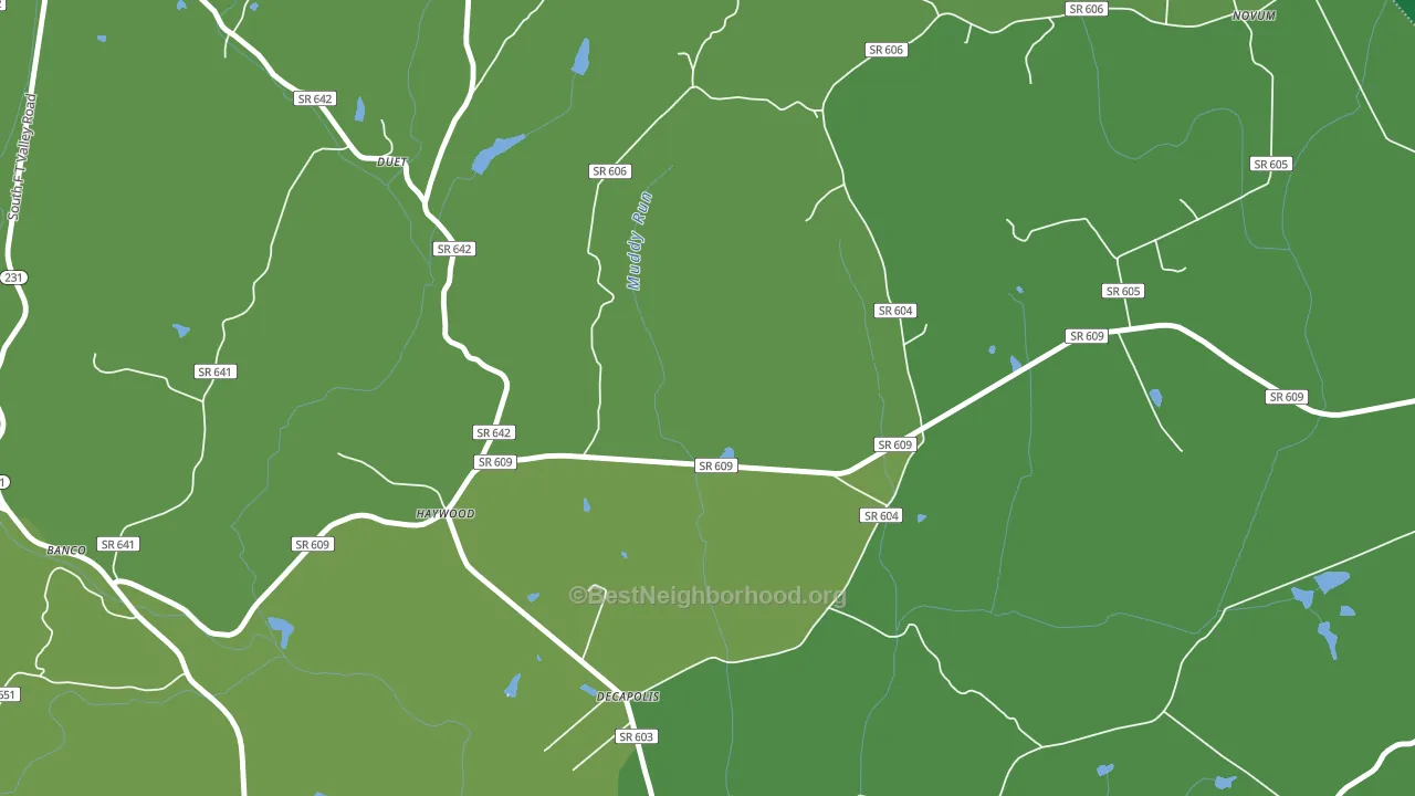 22722, VA block-group voter-turnout map