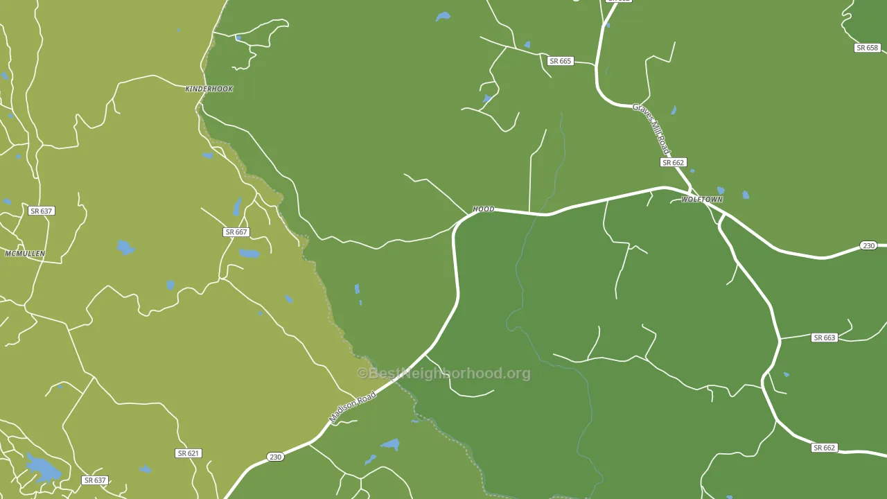 22723, VA block-group voter-turnout map