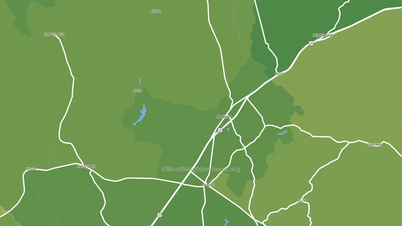 22727, VA block-group voter-turnout map