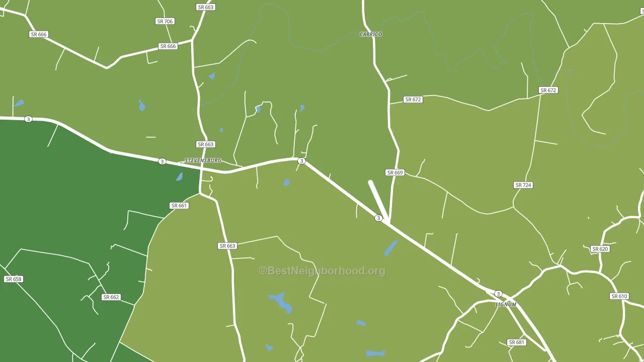 22741, VA block-group voter-turnout map