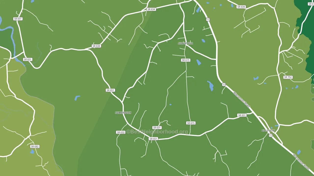 22742, VA block-group voter-turnout map