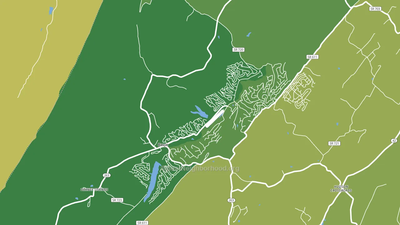 22810, VA block-group voter-turnout map