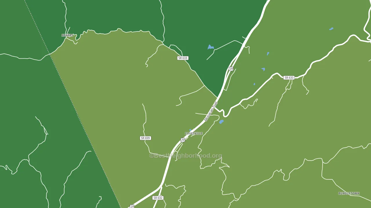 22931, VA block-group voter-turnout map