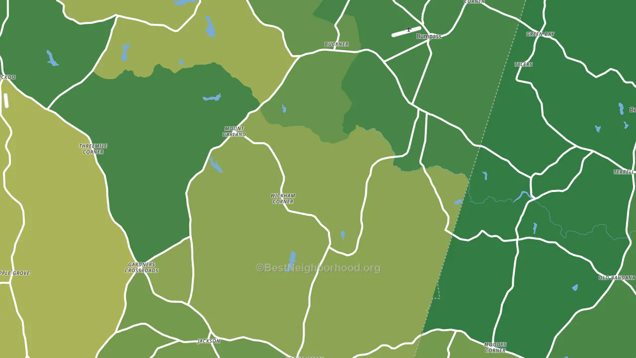 23024, VA block-group voter-turnout map