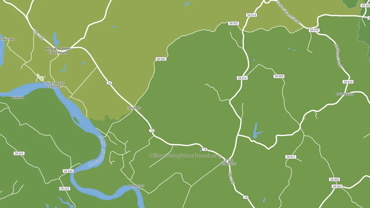 23091, VA block-group voter-turnout map