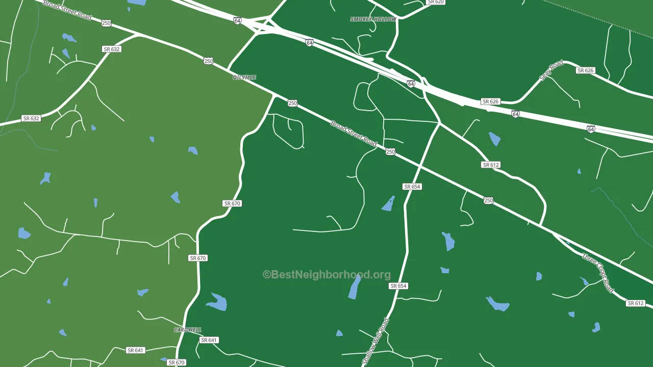 23129, VA block-group voter-turnout map