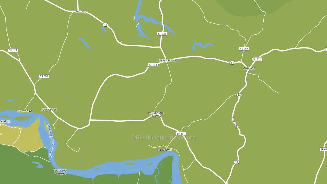 23161, VA block-group voter-turnout map