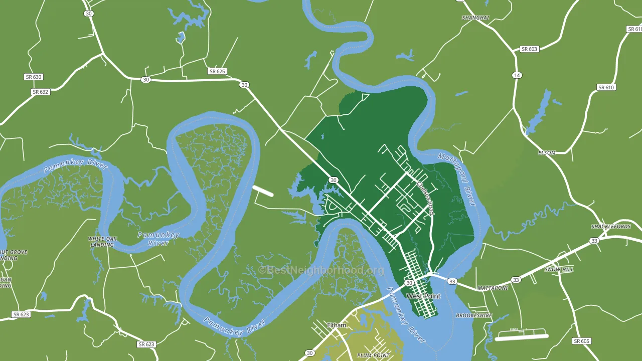 23181, VA block-group voter-turnout map