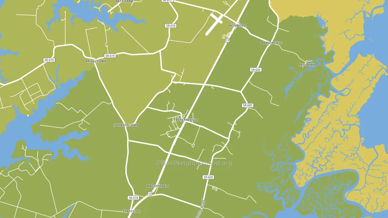 23307, VA block-group voter-turnout map