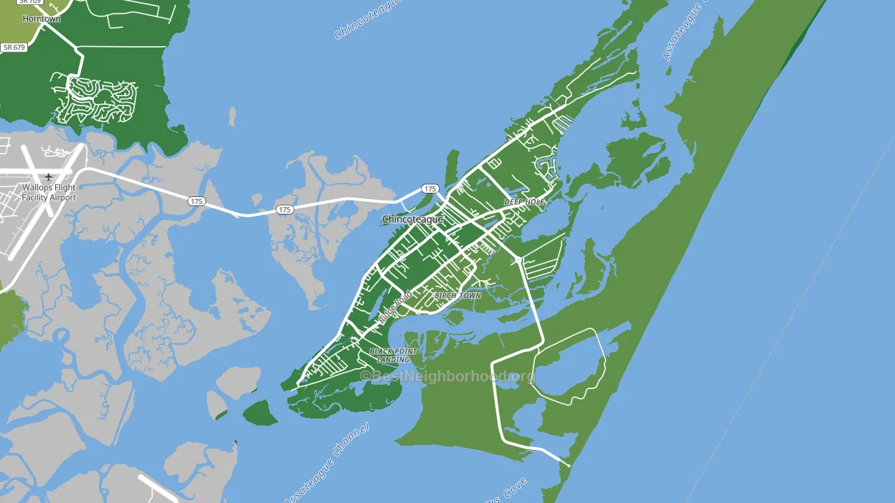 23336, VA block-group voter-turnout map