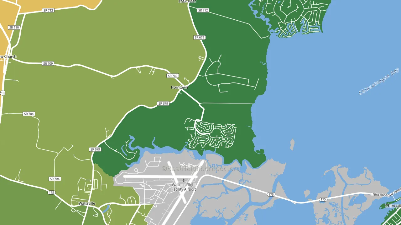 23395, VA block-group voter-turnout map
