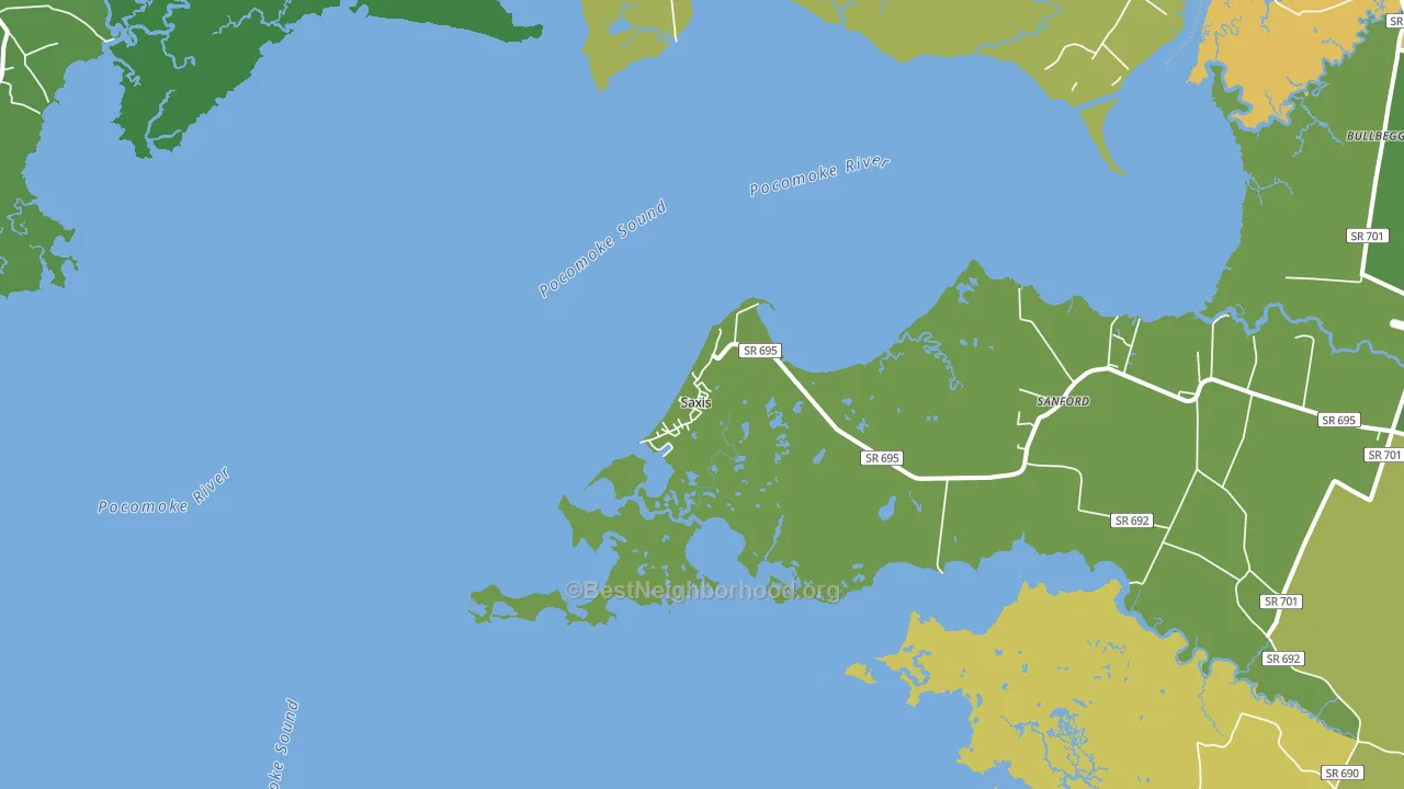 23427, VA block-group voter-turnout map