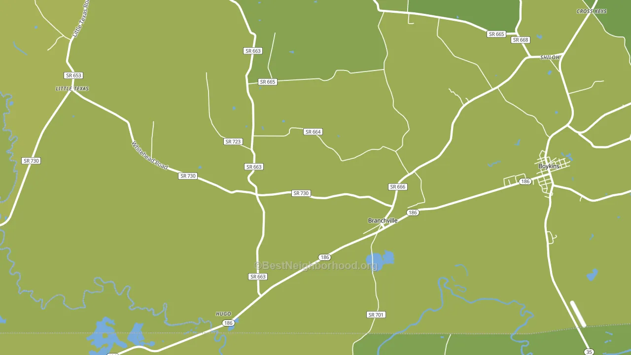 23828, VA block-group voter-turnout map