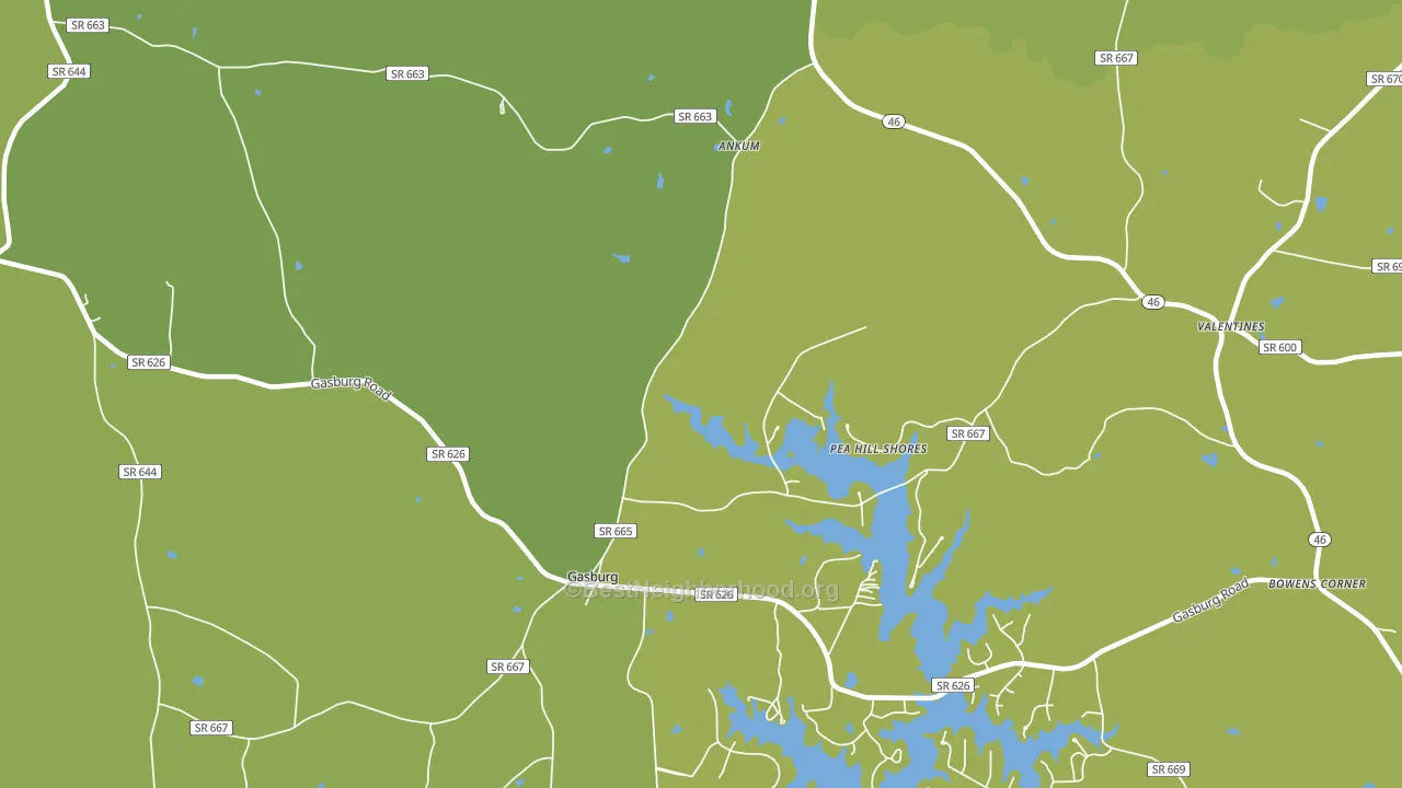 23857, VA block-group voter-turnout map