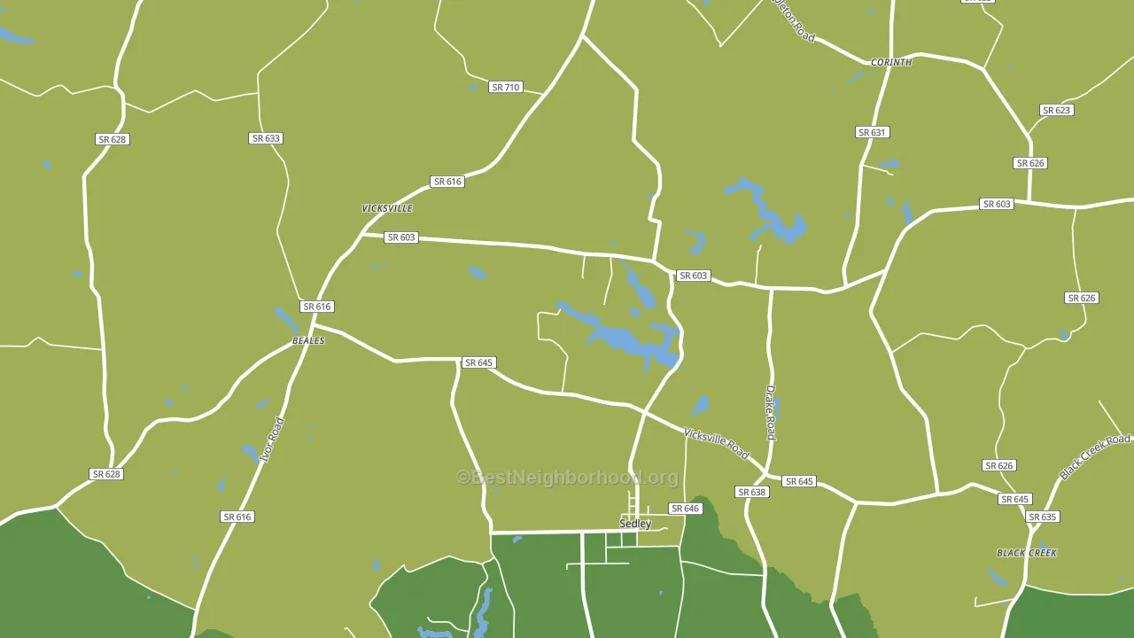 23878, VA block-group voter-turnout map