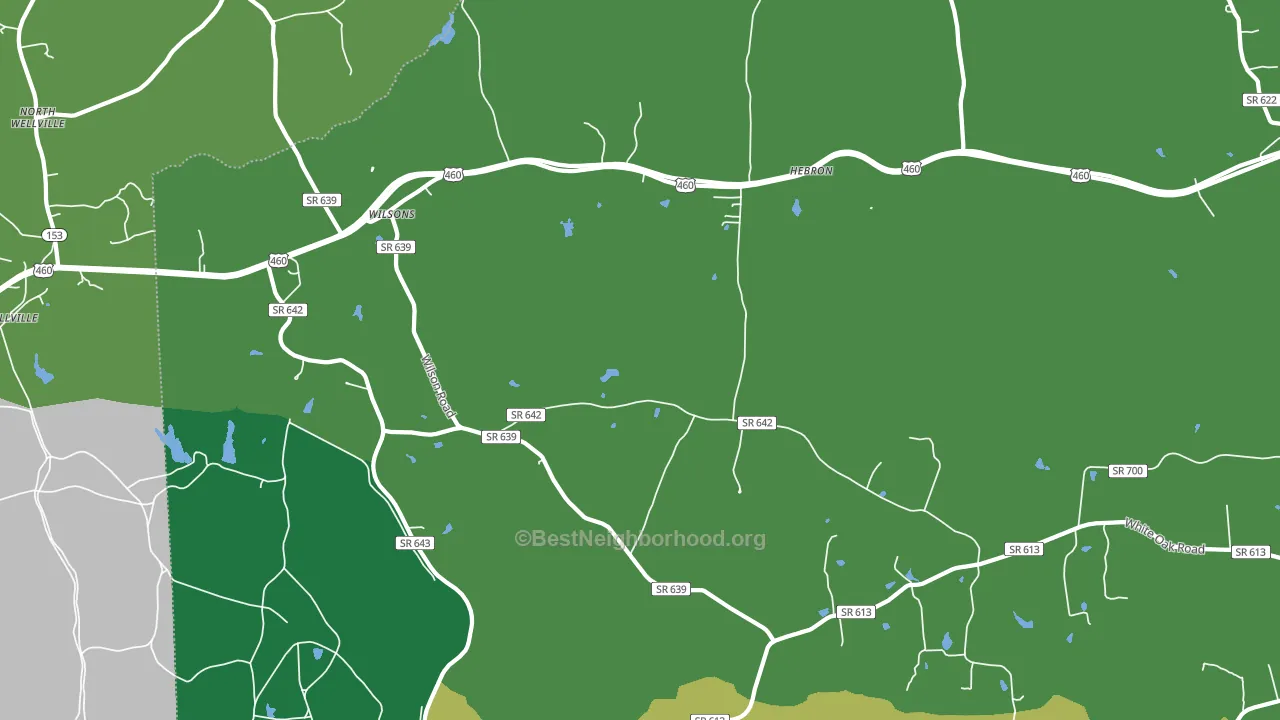 23894, VA block-group voter-turnout map