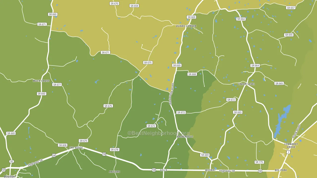 23915, VA block-group voter-turnout map