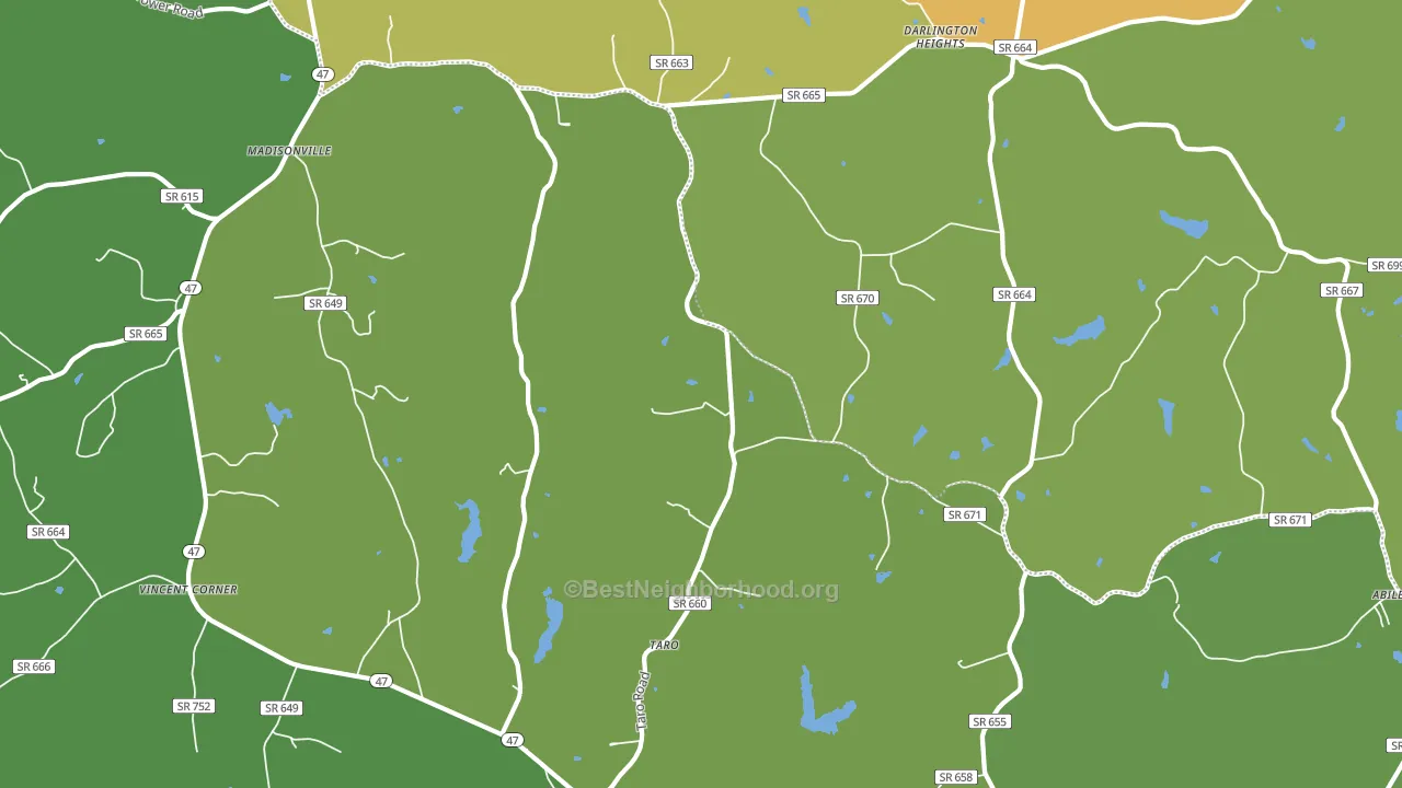23934, VA block-group voter-turnout map