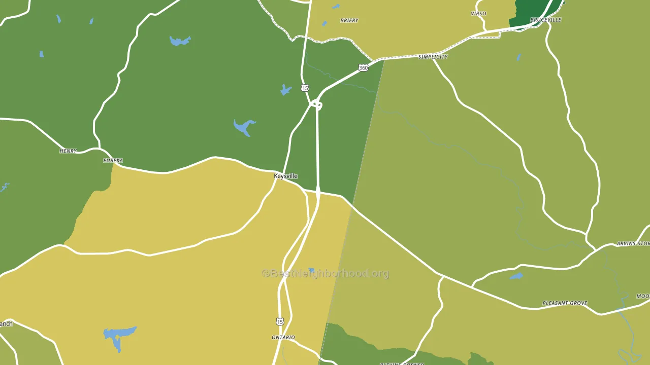 23947, VA block-group voter-turnout map