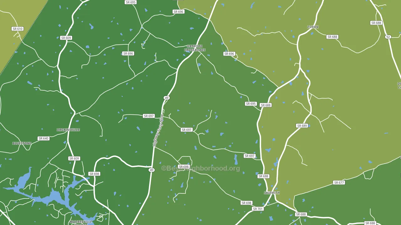 23968, VA block-group voter-turnout map