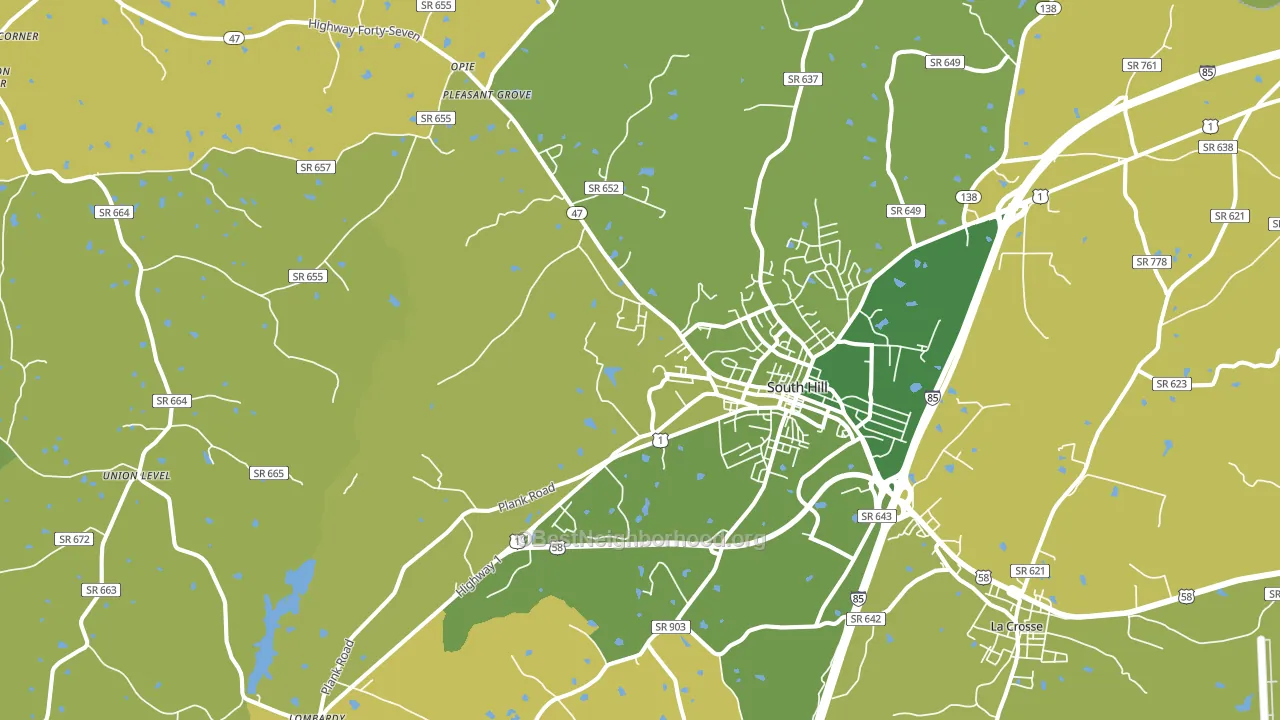 23970, VA block-group voter-turnout map