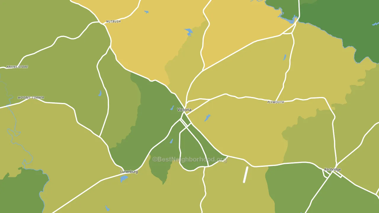 23974, VA block-group voter-turnout map