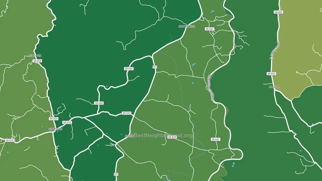 24079, VA block-group voter-turnout map