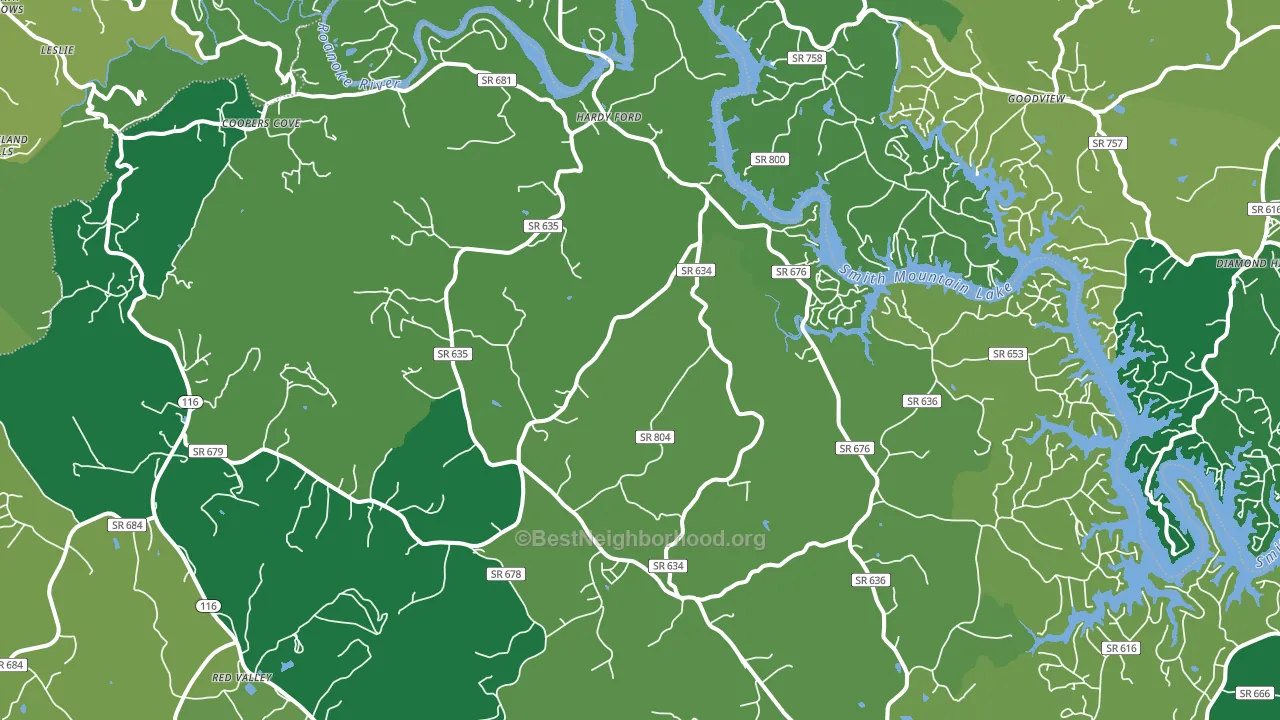 24101, VA block-group voter-turnout map