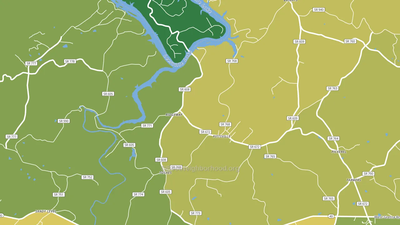 24139, VA block-group voter-turnout map