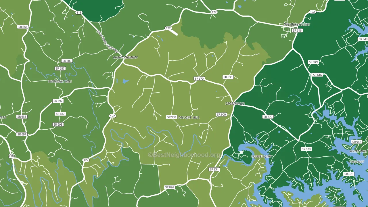 24184, VA block-group voter-turnout map