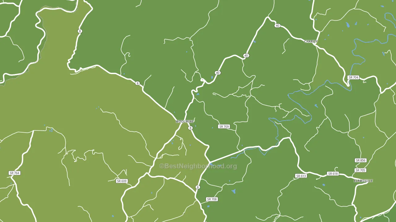 24185, VA block-group voter-turnout map