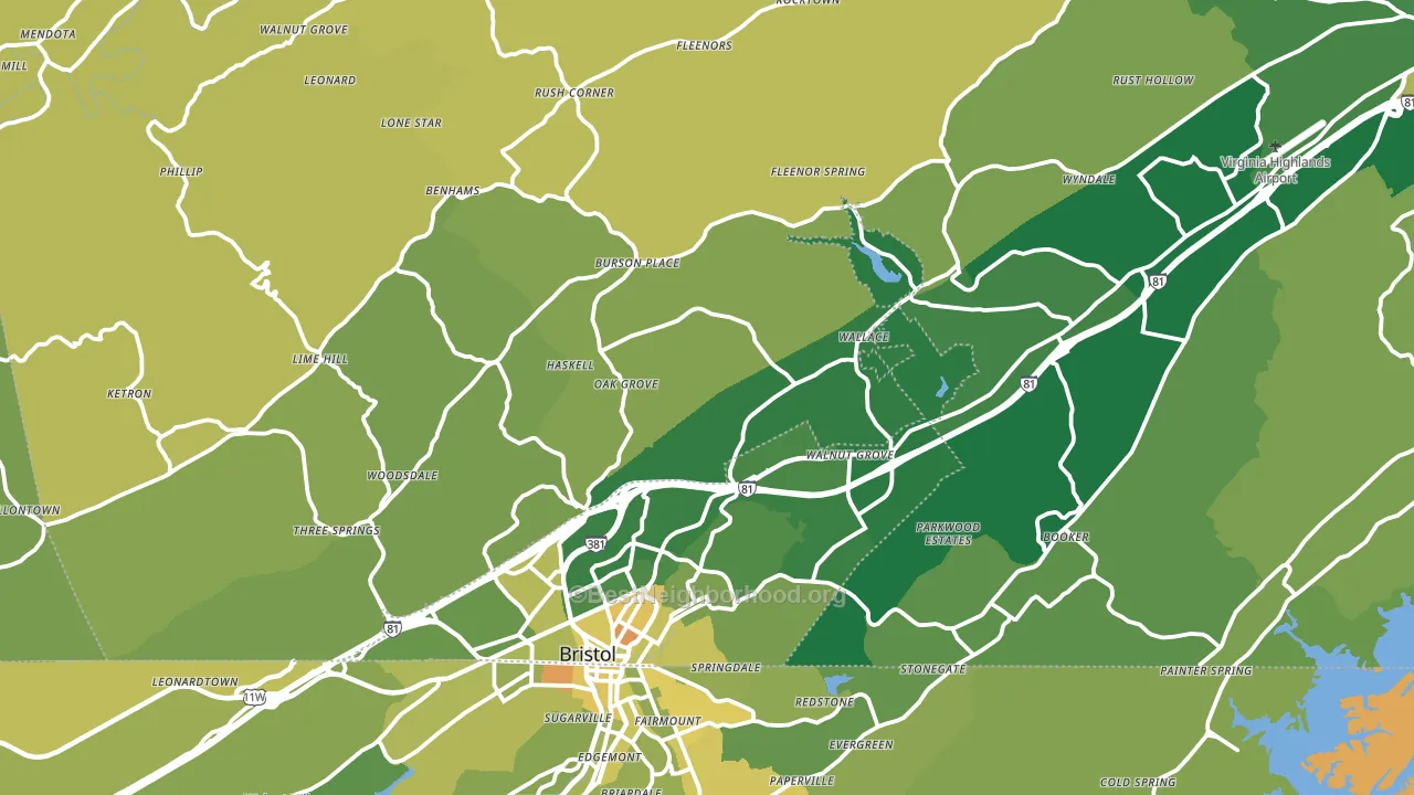 24202, VA block-group voter-turnout map