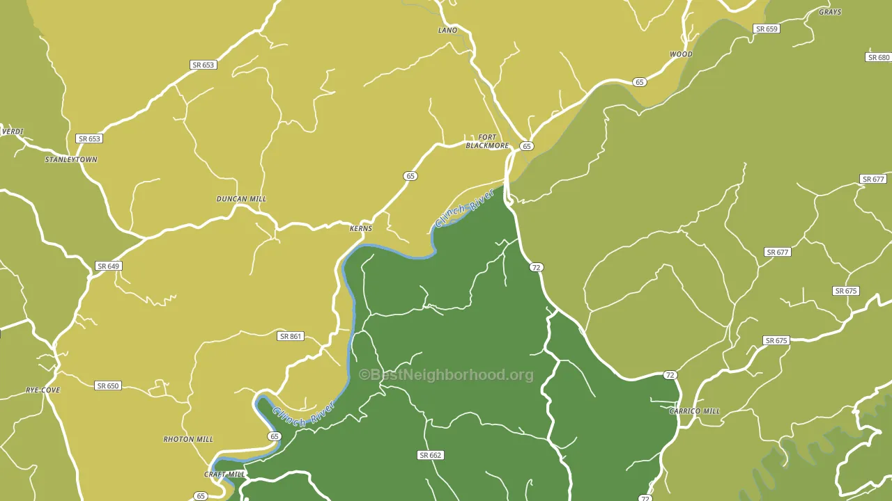 24250, VA block-group voter-turnout map